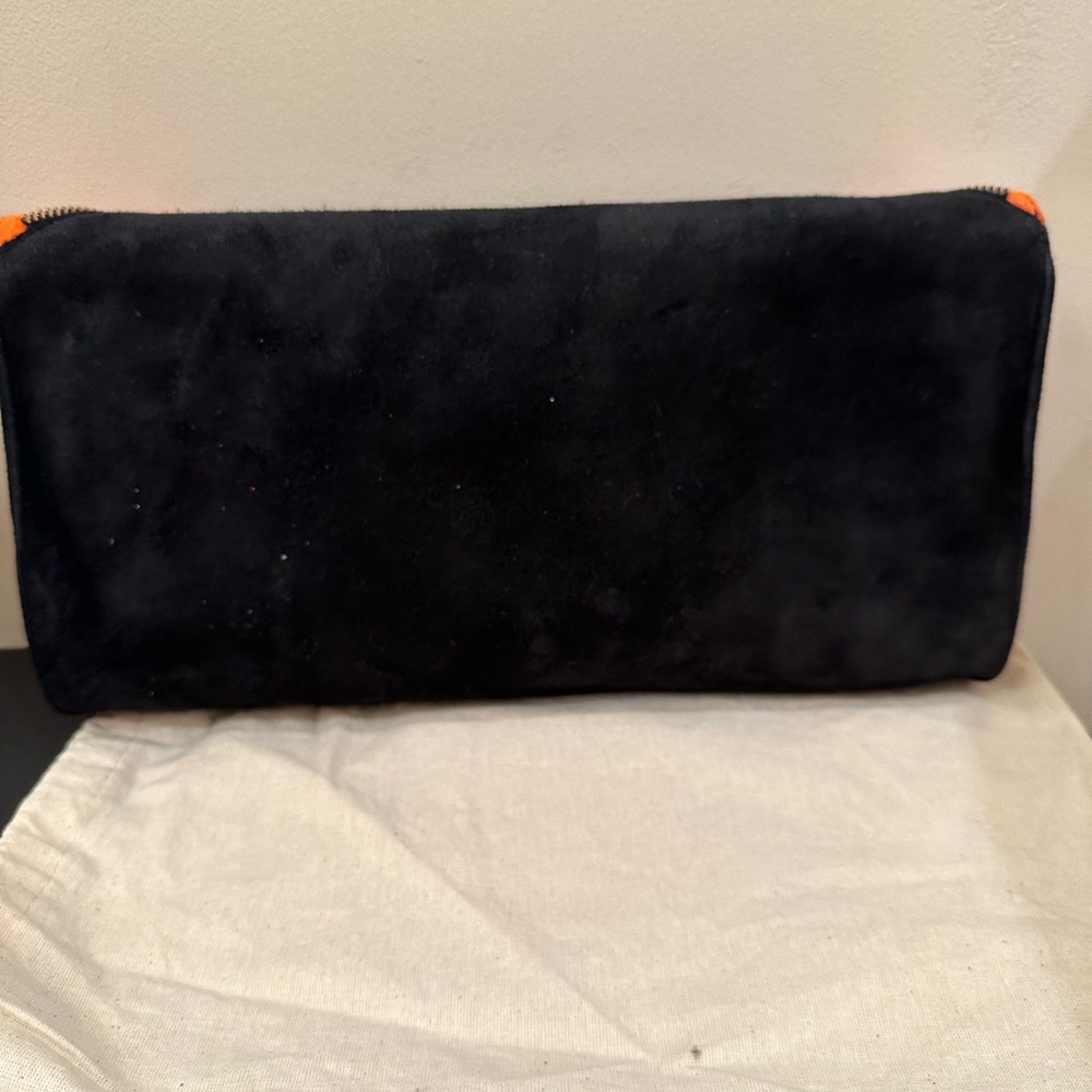 j.j. Winters black suede clutch - Picture 2 of 3